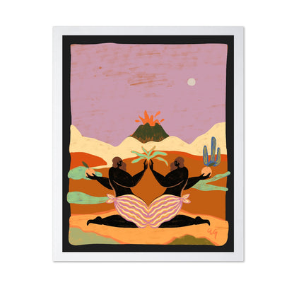Desert Ritual Mirror