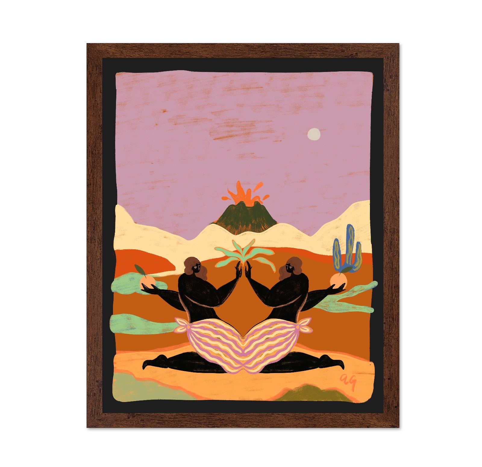 Desert Ritual Mirror