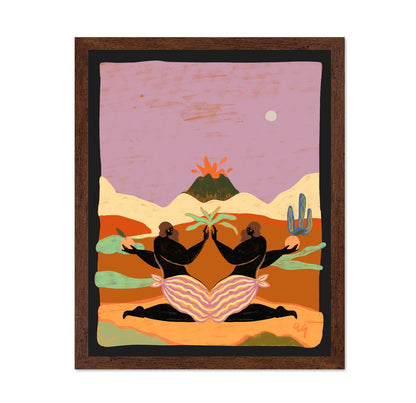 Desert Ritual Mirror