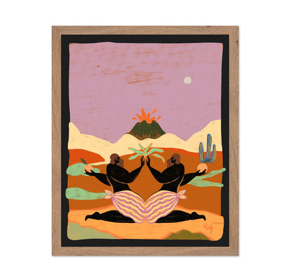 Desert Ritual Mirror