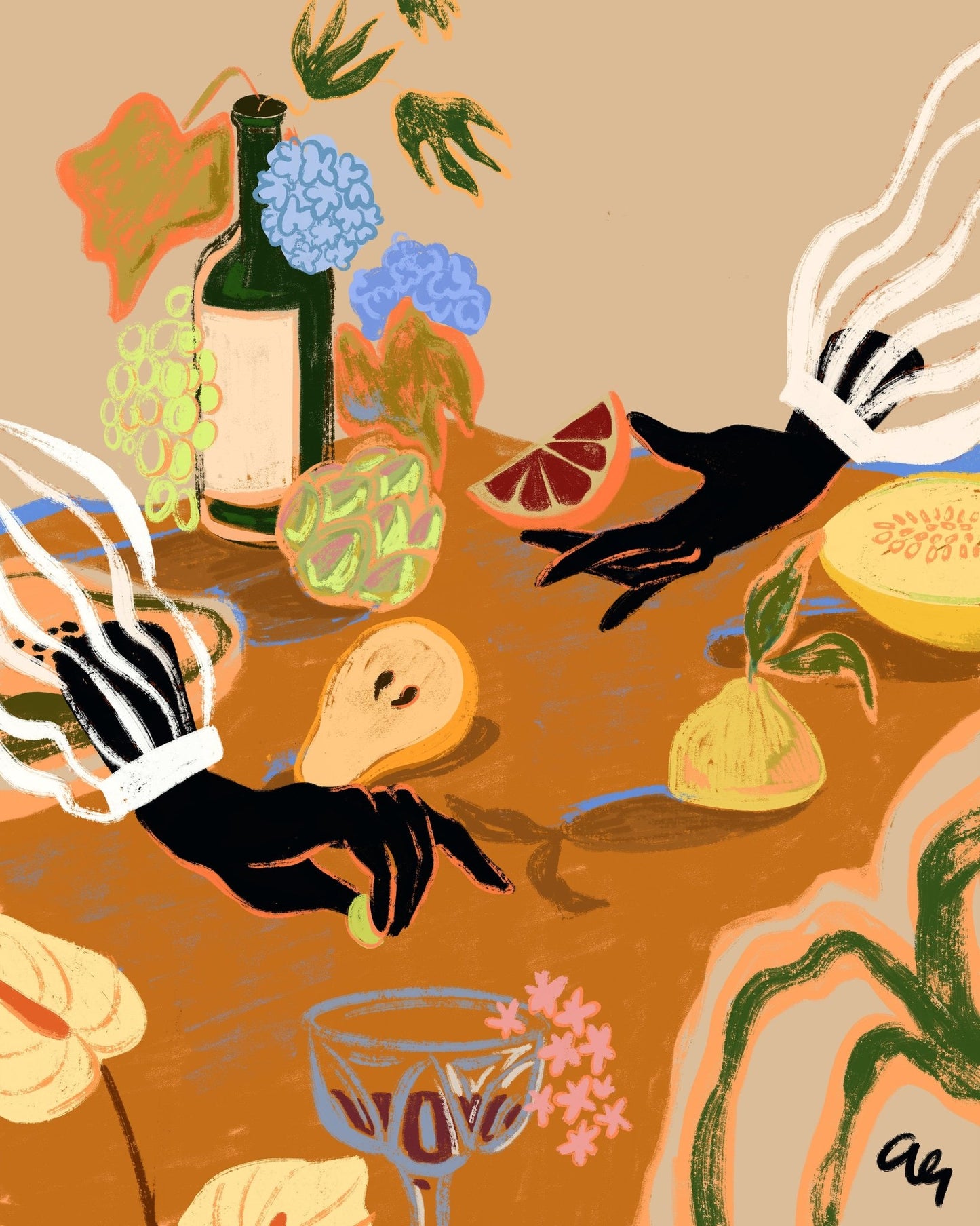 Harvest Table Hands