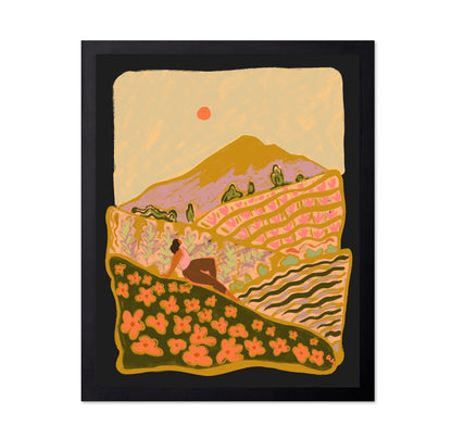 Peaceful Mountain Fields