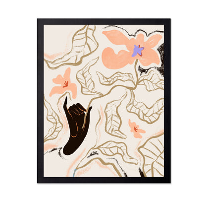 Abstract Floral Gesture