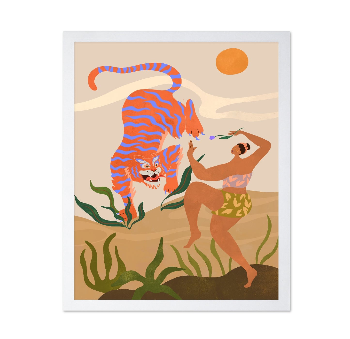 Woman With Tiger Spirit
