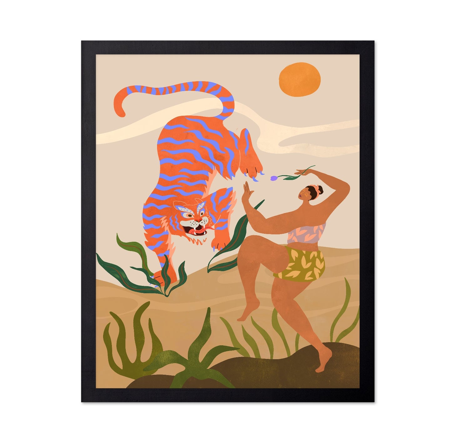 Woman With Tiger Spirit