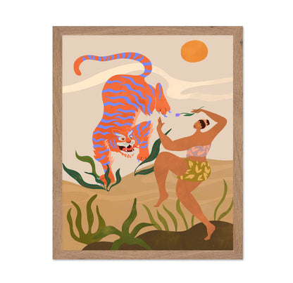 Woman With Tiger Spirit
