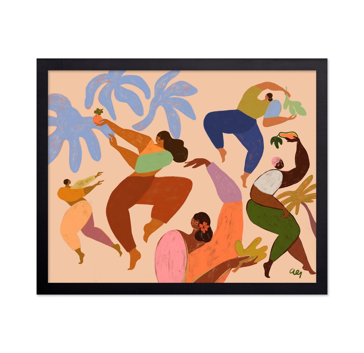 Joyful Tropical Dance