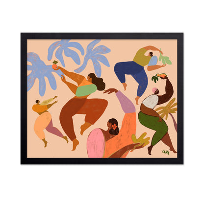 Joyful Tropical Dance