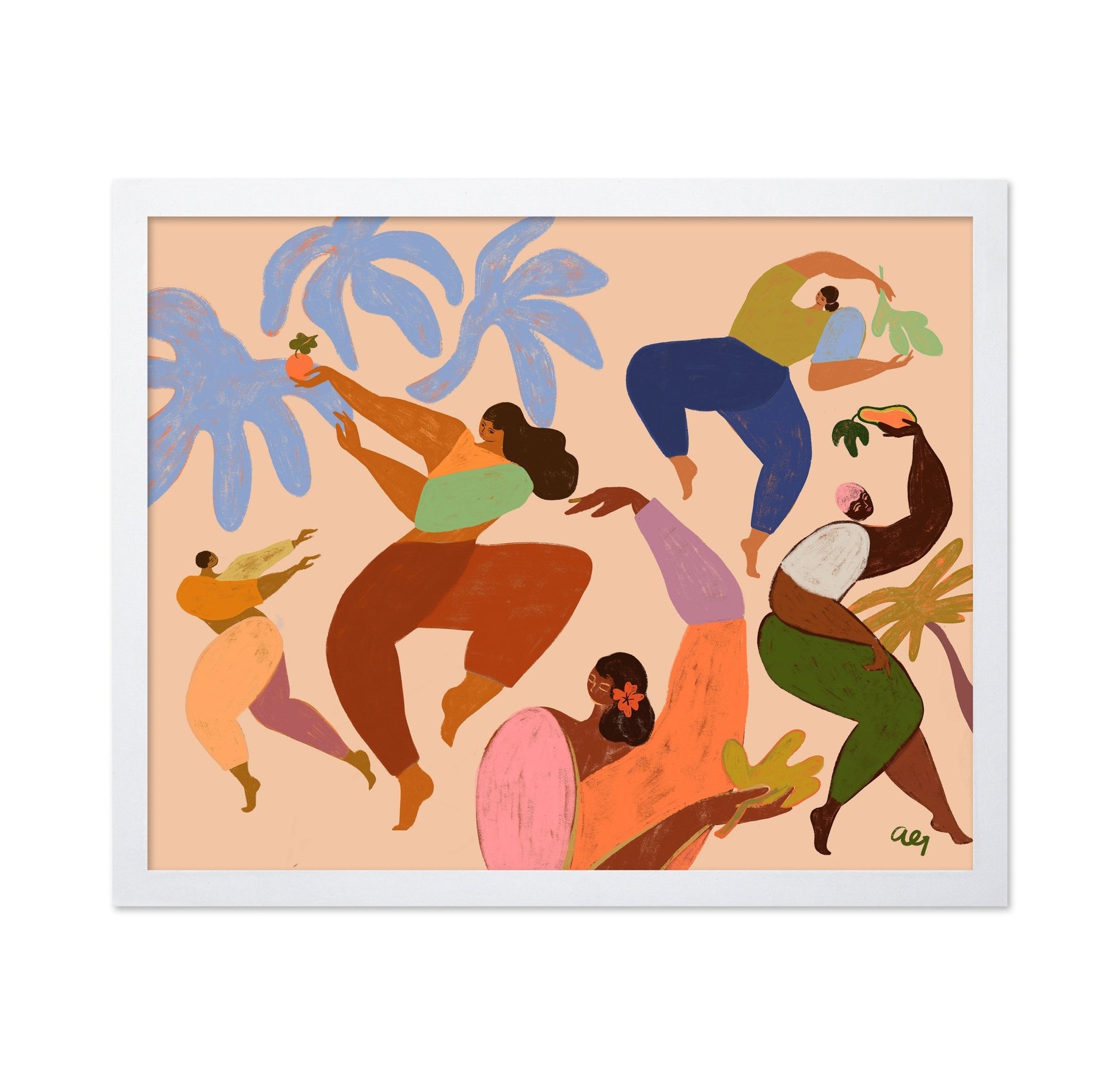 Joyful Tropical Dance