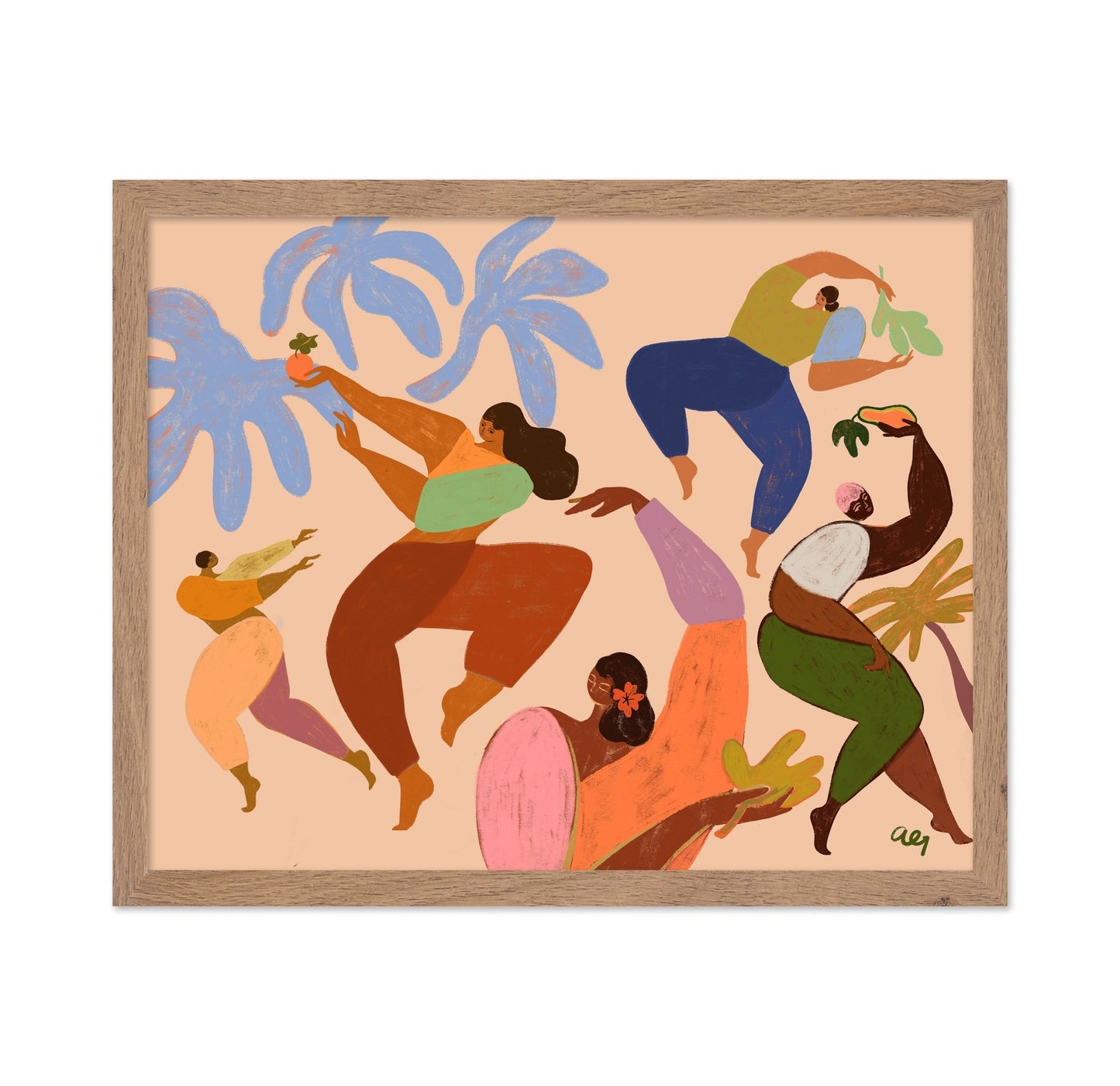 Joyful Tropical Dance