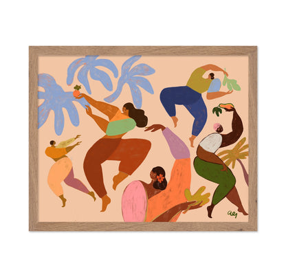 Joyful Tropical Dance