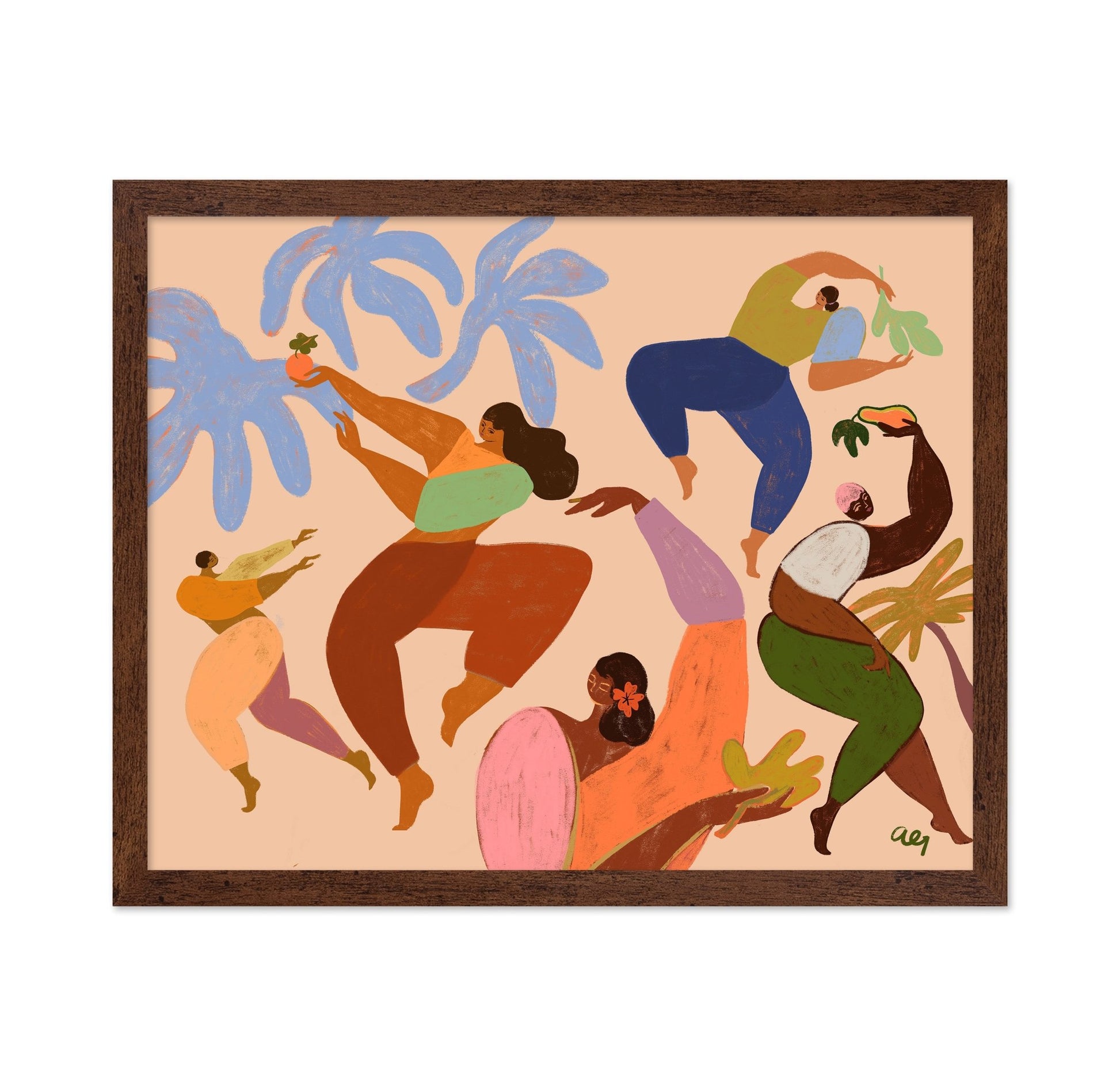 Joyful Tropical Dance