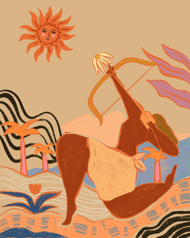 Sun Archer Pose