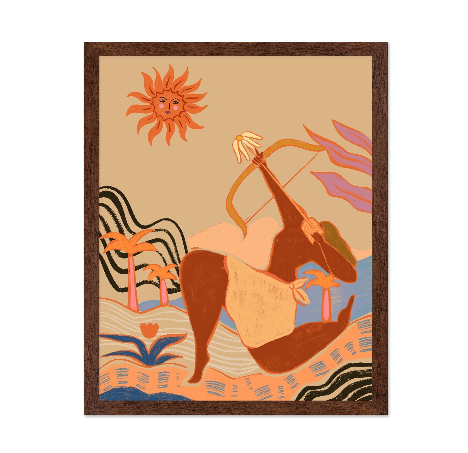 Sun Archer Pose