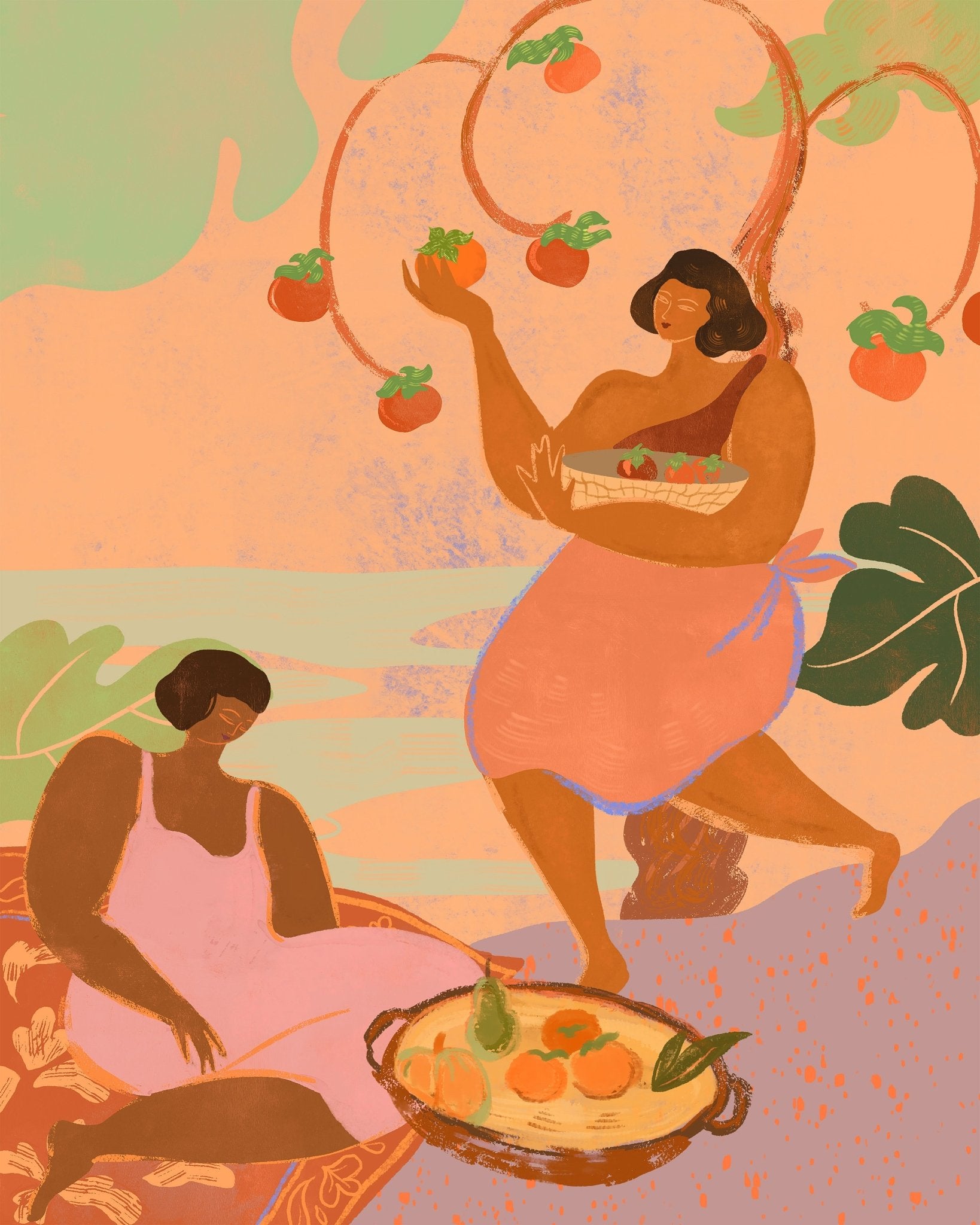 Harvest Fruit Gathering
