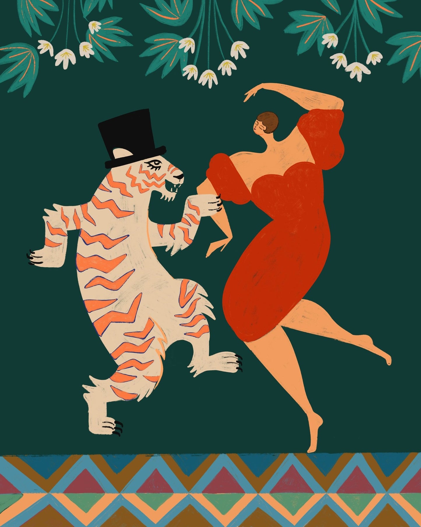 Tiger Dance Scene