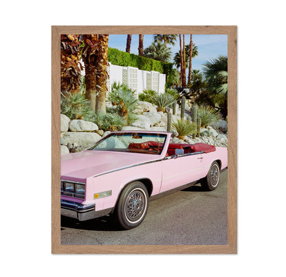 Pink Cadillac Convertible Palm Springs