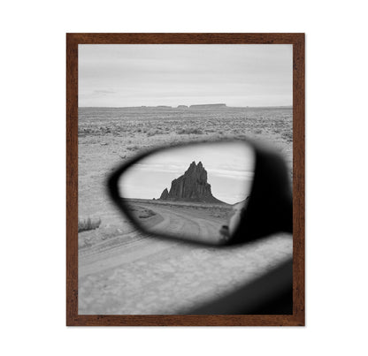 Desert Rock Reflection Rearview Mirror