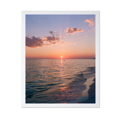 Serene Ocean Sunset Beach Photography