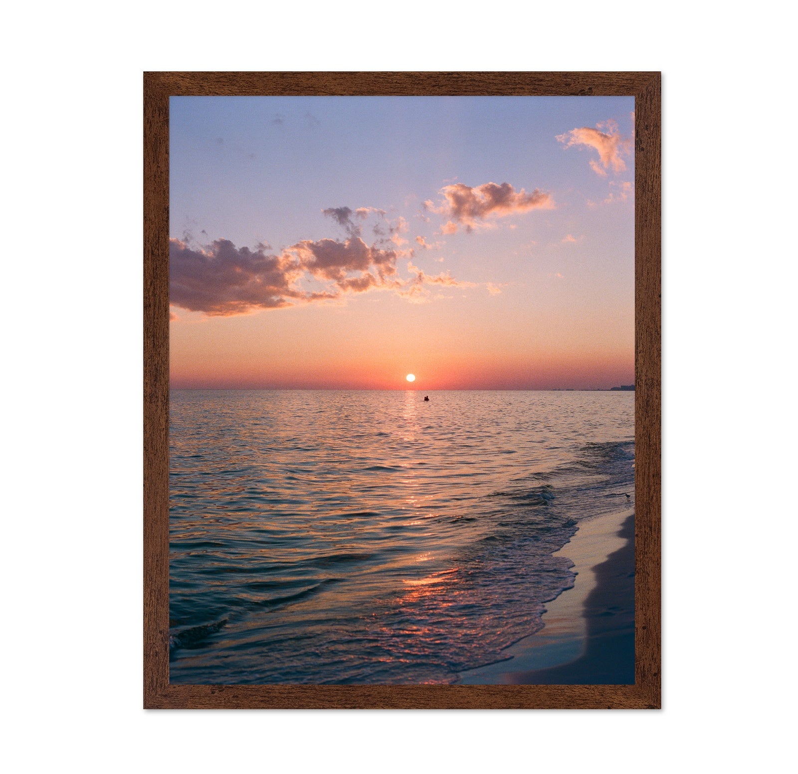 Serene Ocean Sunset Beach Photography