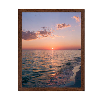 Serene Ocean Sunset Beach Photography