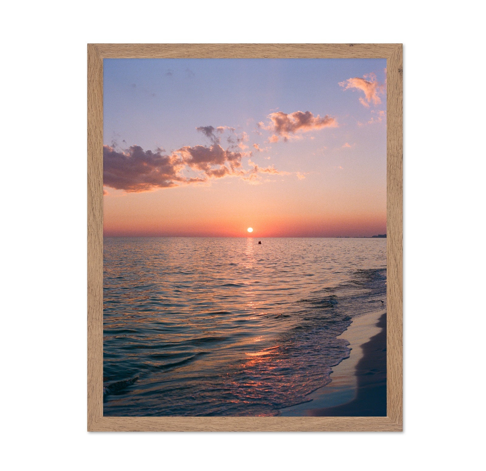 Serene Ocean Sunset Beach Photography
