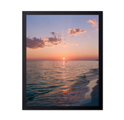Serene Ocean Sunset Beach Photography