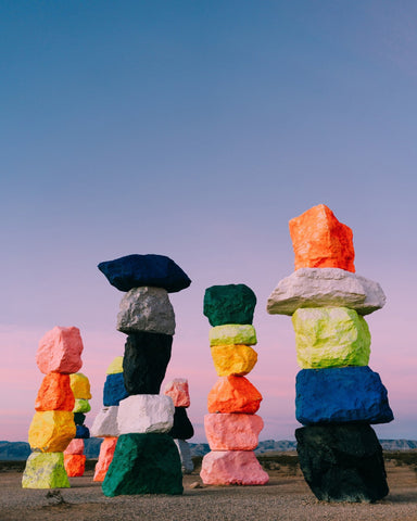Colorful Seven Magic Mountains
