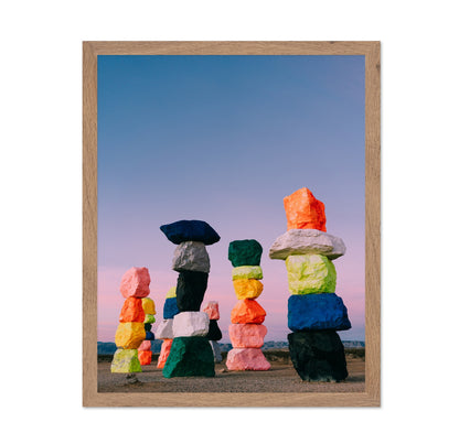 Colorful Seven Magic Mountains