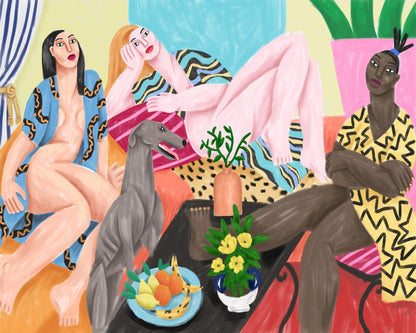 Relaxed Friends Lounge
