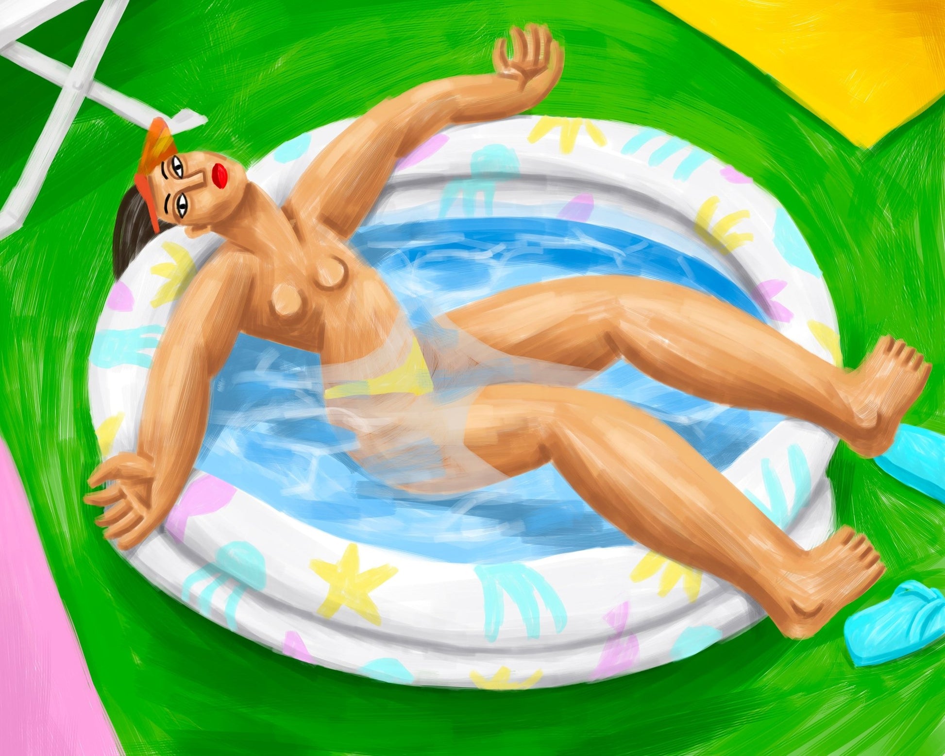 Monkey Pool Float