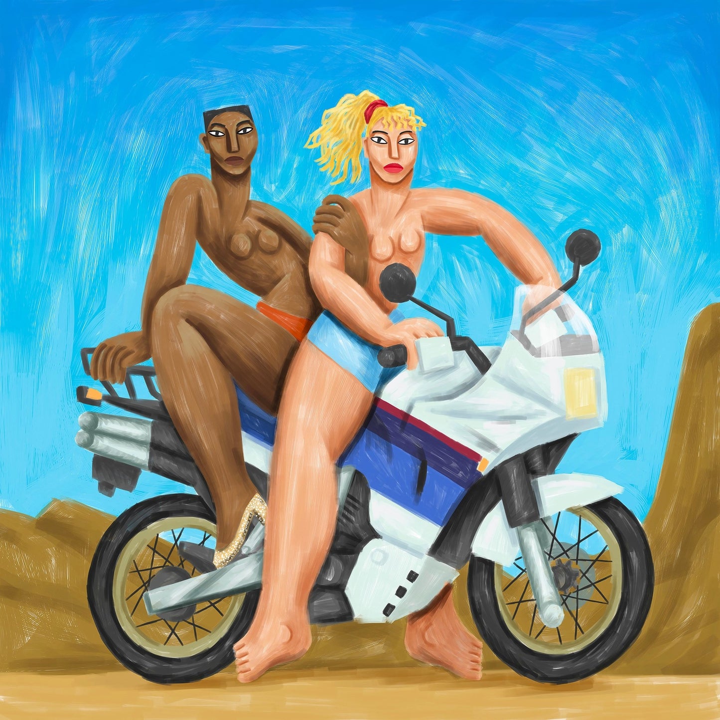 Motorcycle Desert Ride