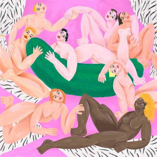 Playful Figures Circle