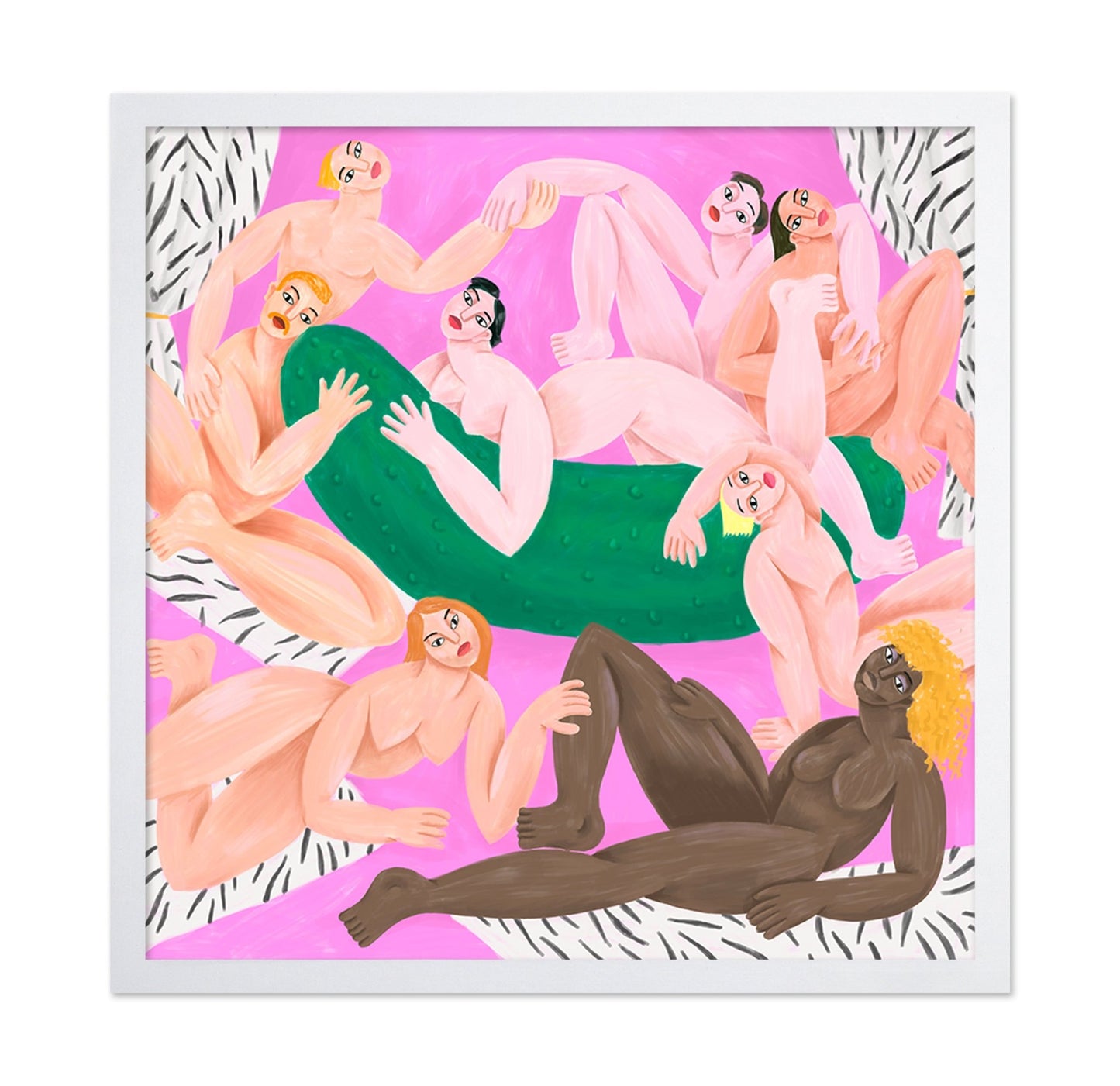 Playful Figures Circle