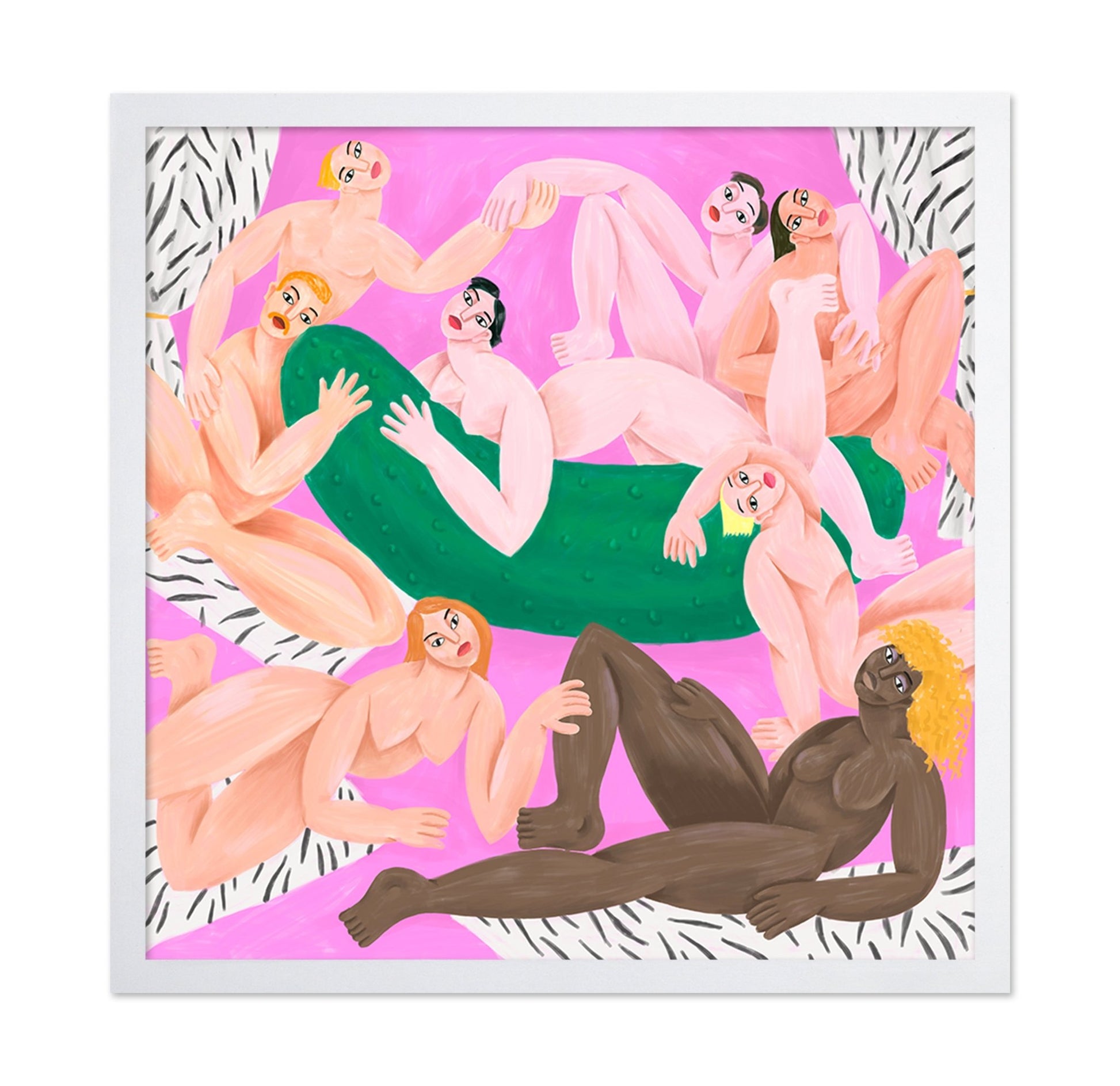 Playful Figures Circle