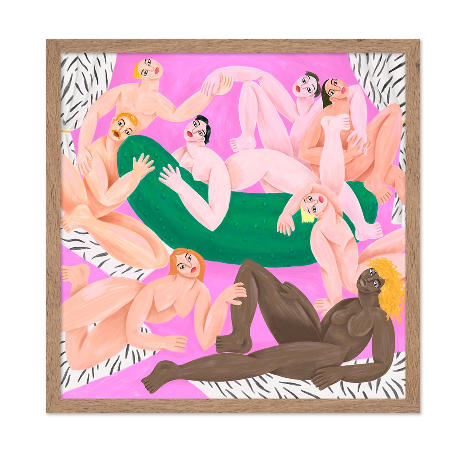 Playful Figures Circle