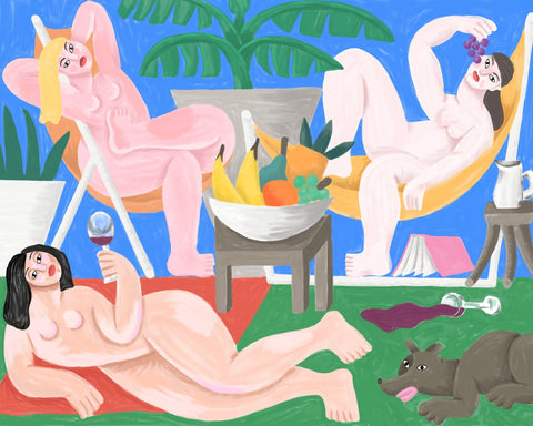 Leisure Figures Still Life