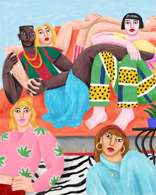 Colorful Lounge Group