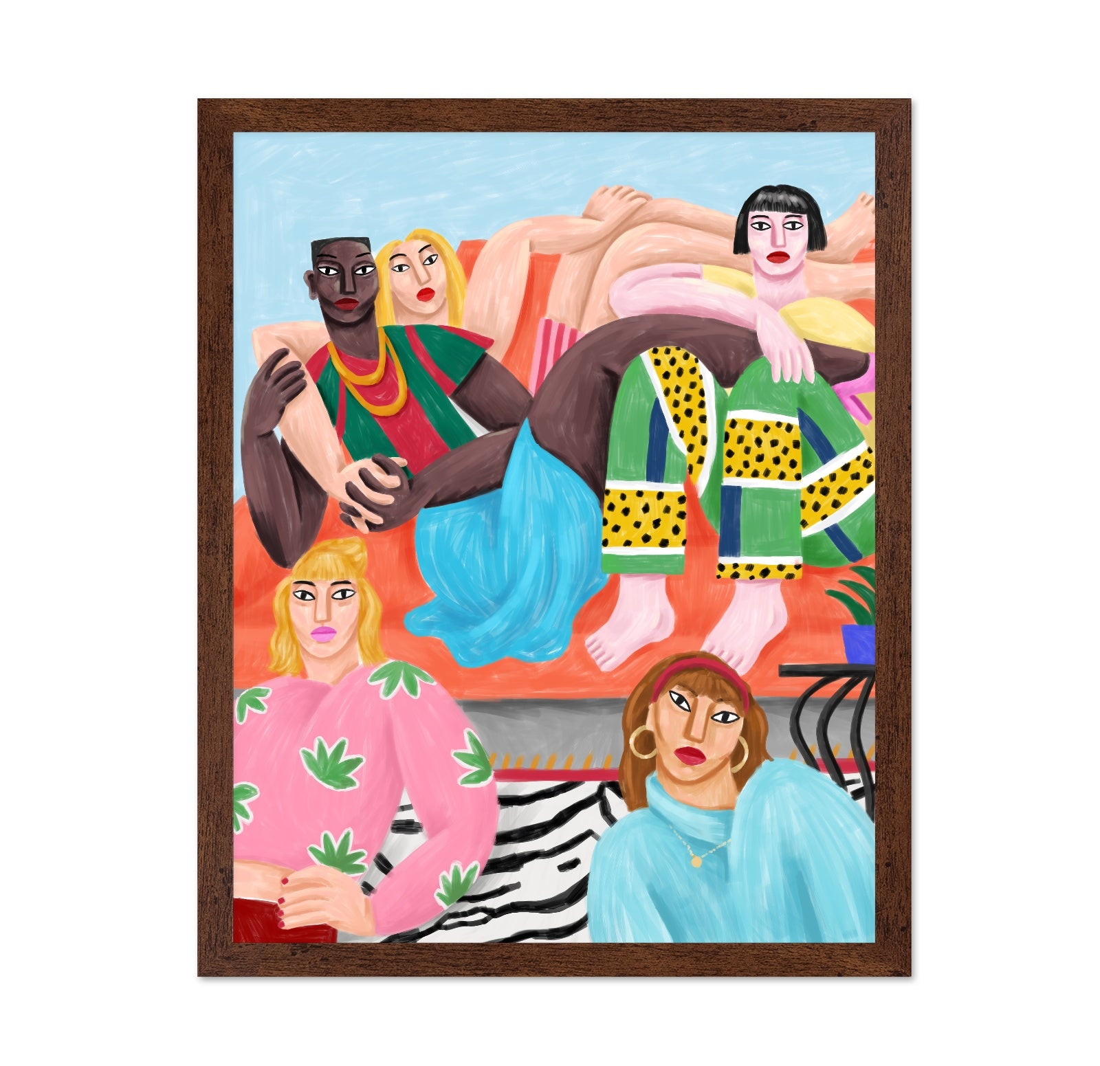 Colorful Lounge Group