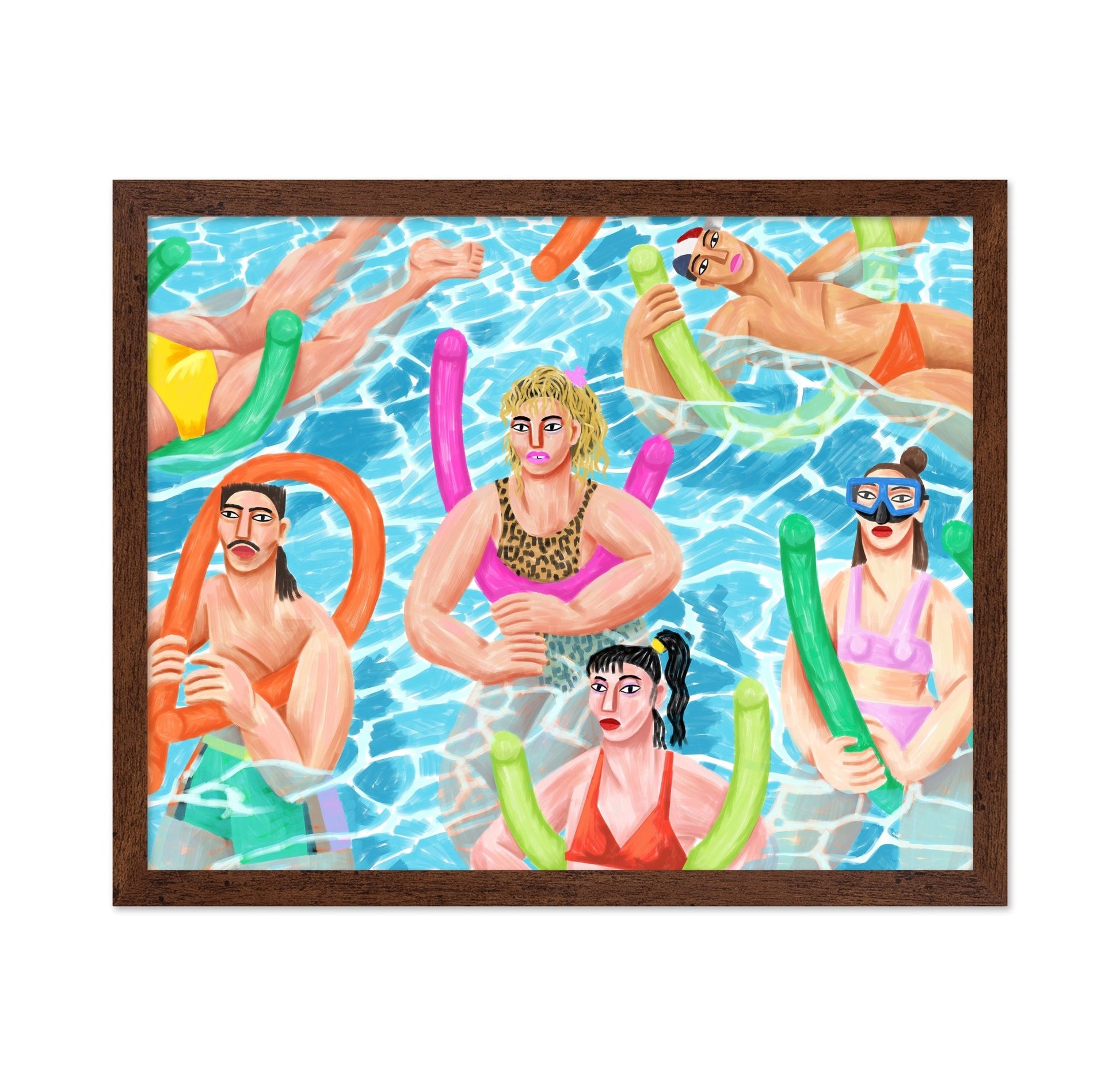 Pool Party Figures