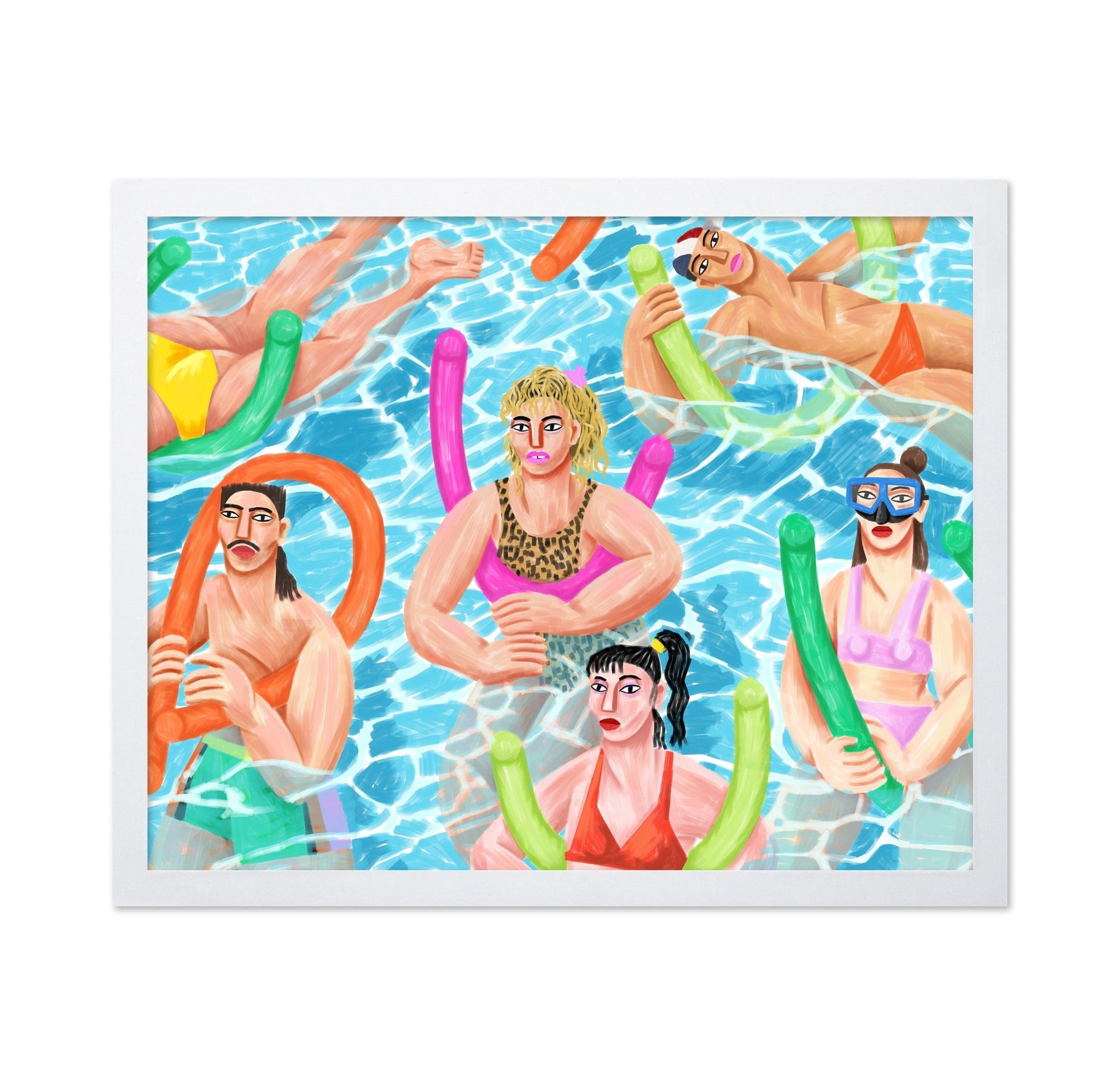 Pool Party Figures