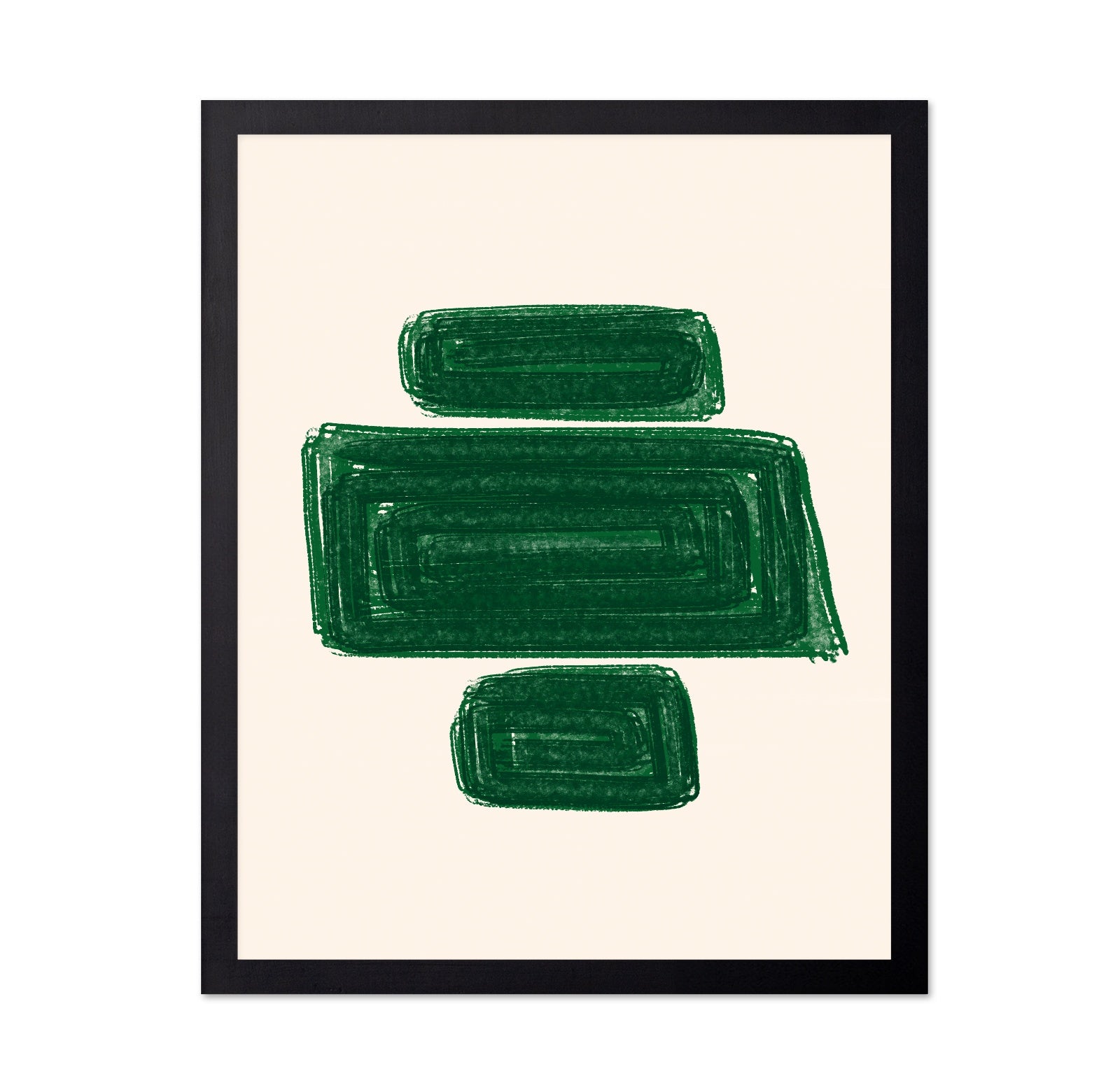 Green Geometric Minimalist Blocks