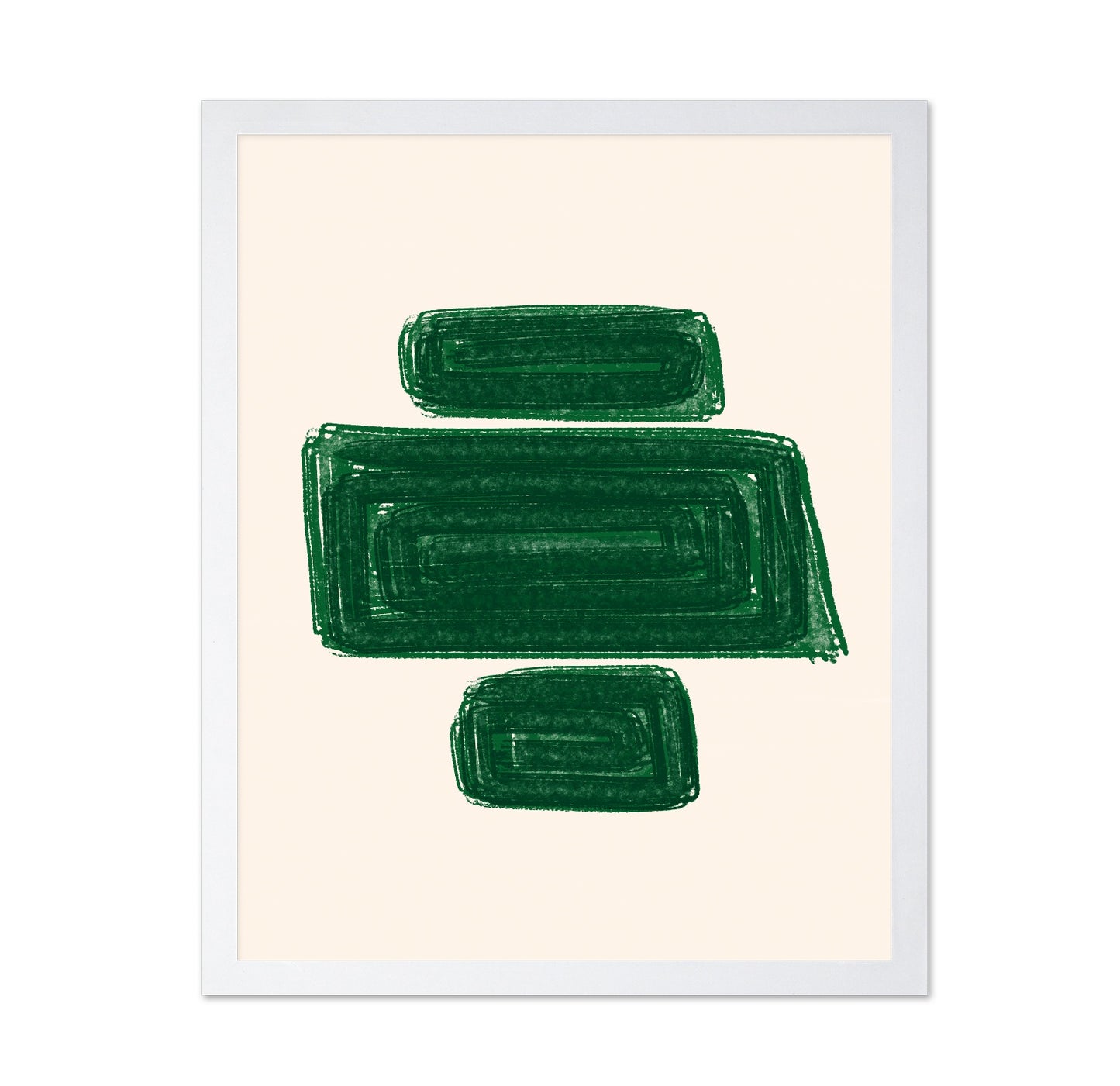 Green Geometric Minimalist Blocks