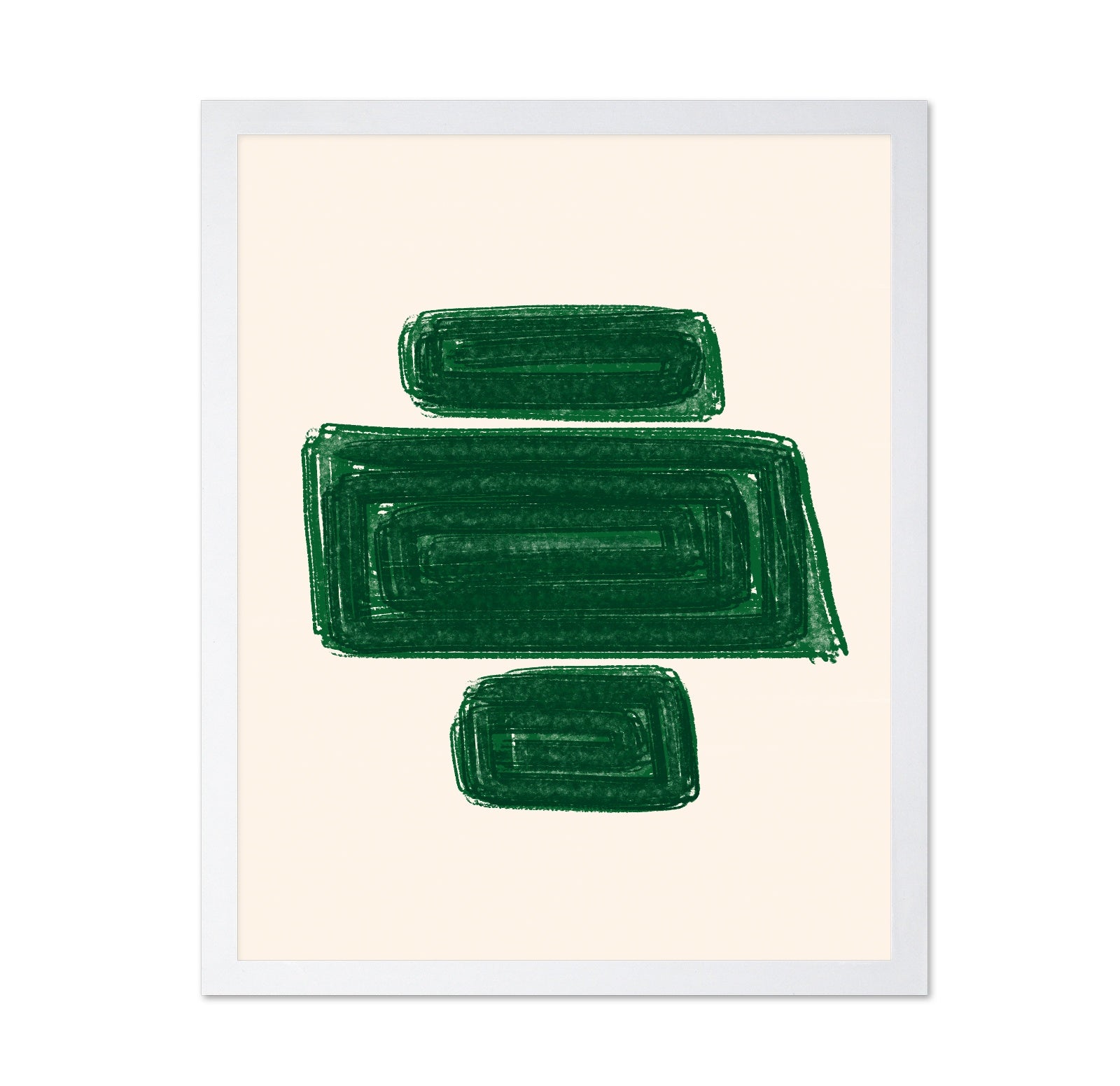 Green Geometric Minimalist Blocks