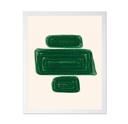Green Geometric Minimalist Blocks