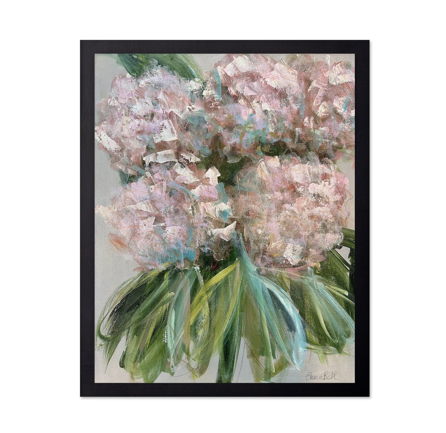 Soft Pink Hydrangea Bouquet