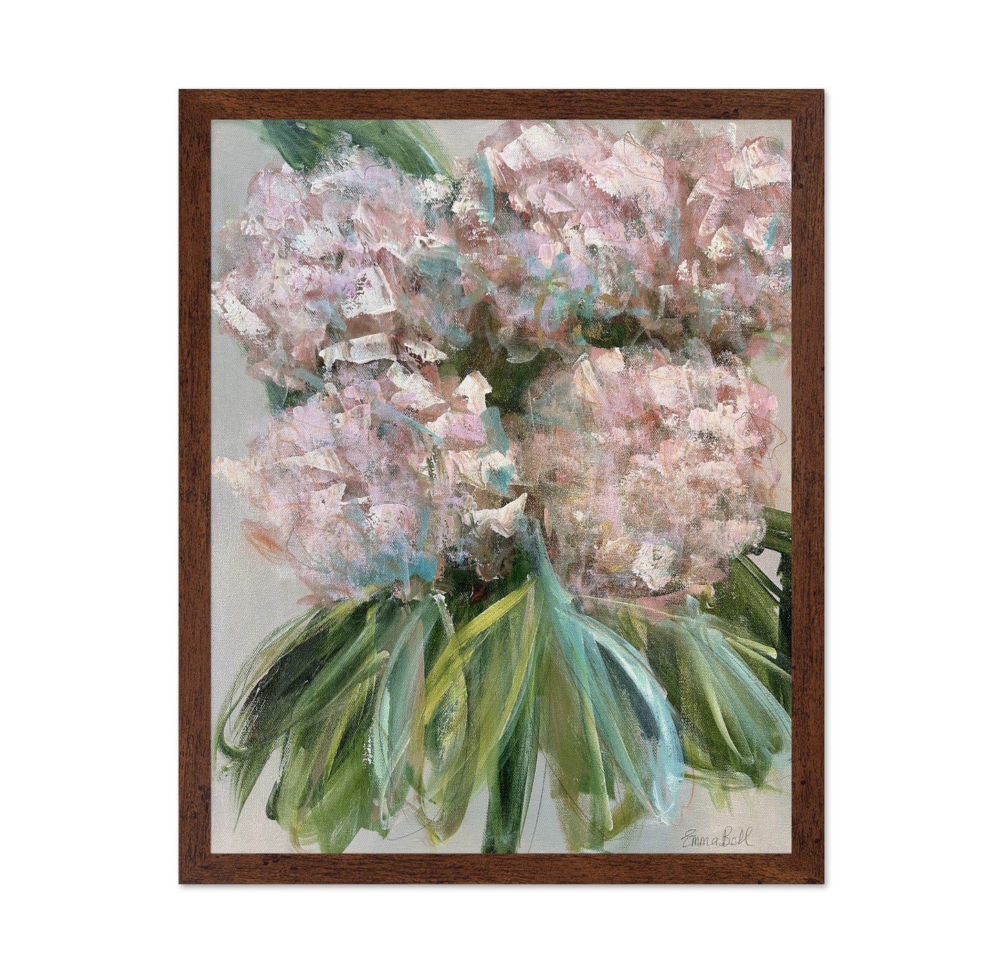 Soft Pink Hydrangea Bouquet