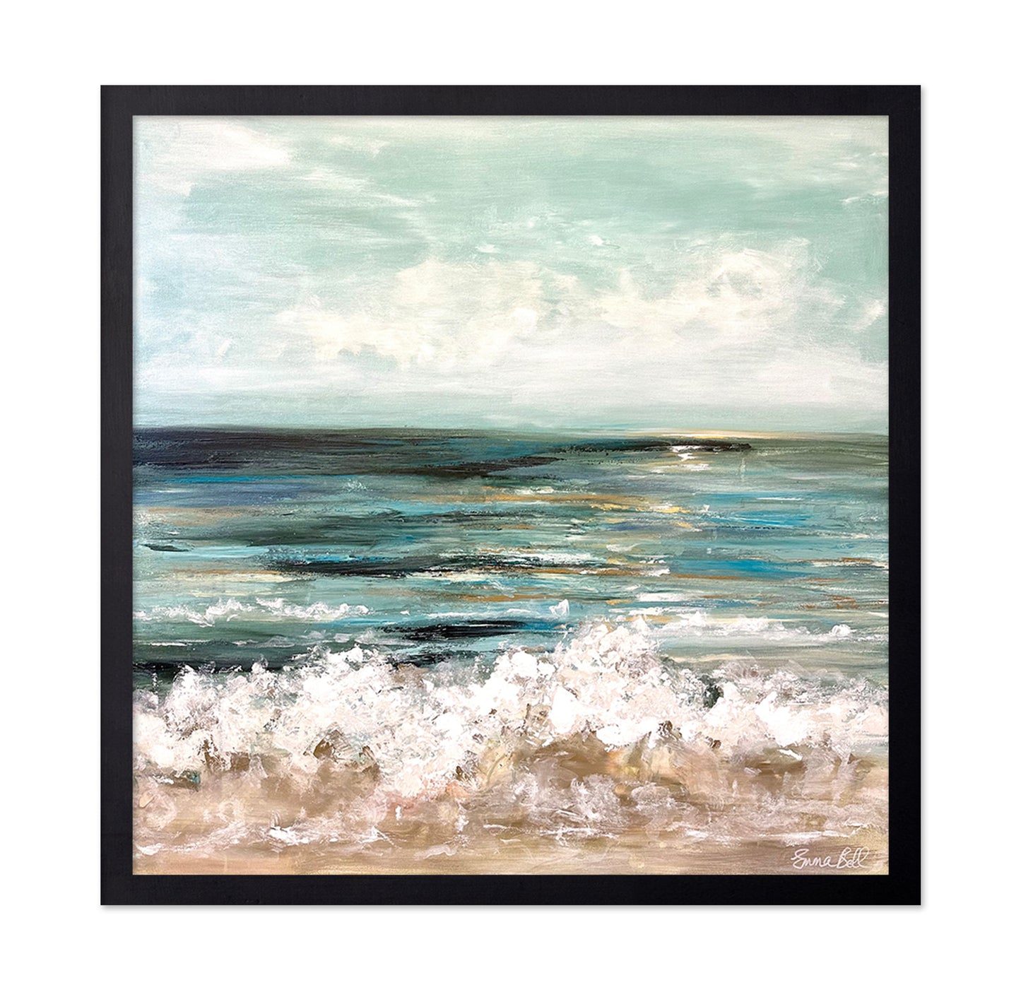 Coastal Ocean Waves Scene