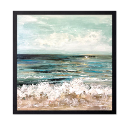 Coastal Ocean Waves Scene