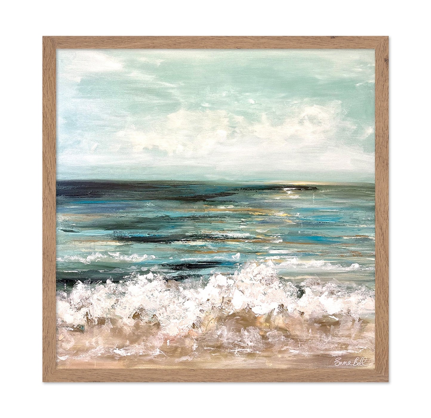 Coastal Ocean Waves Scene